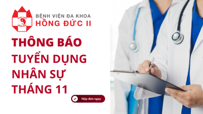 THÔNG BÁO TUYỂN DỤNG NHÂN SỰ THÁNG 11.2025